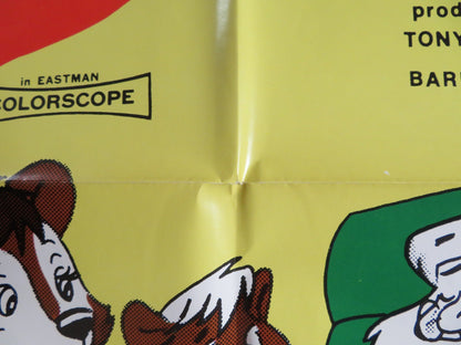 SANTA AND THE THREE BEARS FOLDED US ONE SHEET POSTER HAL SMITH 1970 Rendezvous Cinema Movie posters