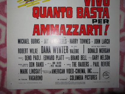 SANTEE ITALIAN LOCANDINA (27.5"x13") POSTER GLEN FORD 1974 Movie posters