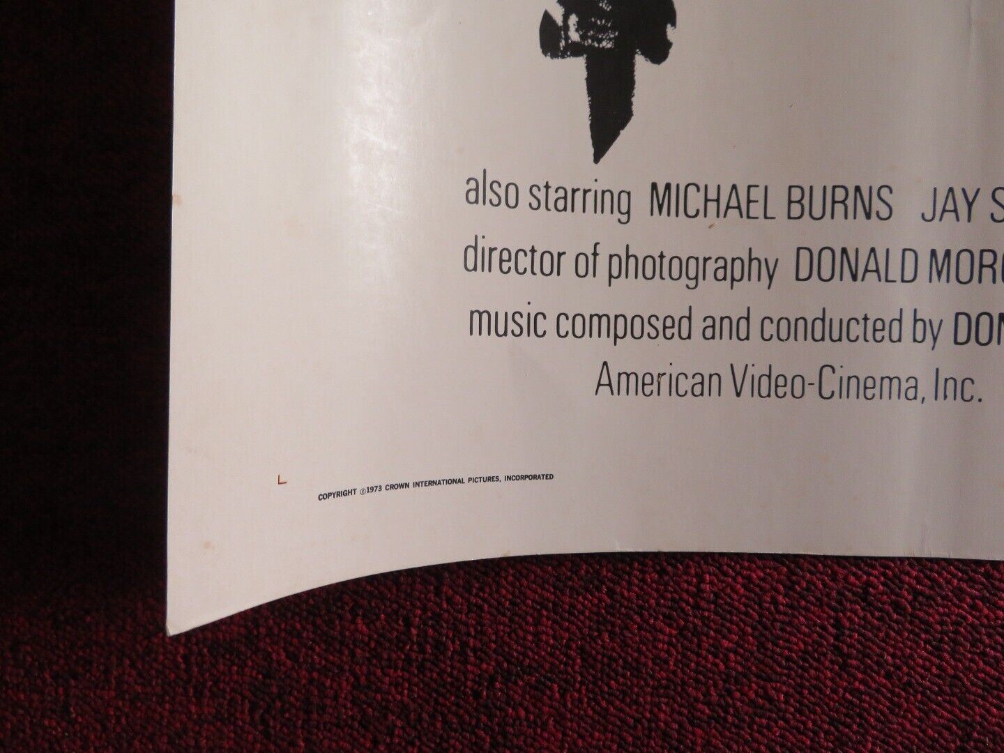 SANTEE US HALF SHEET (22"x 28") POSTER GLENN FORD MICHAEL BURNS 1973 Movie posters