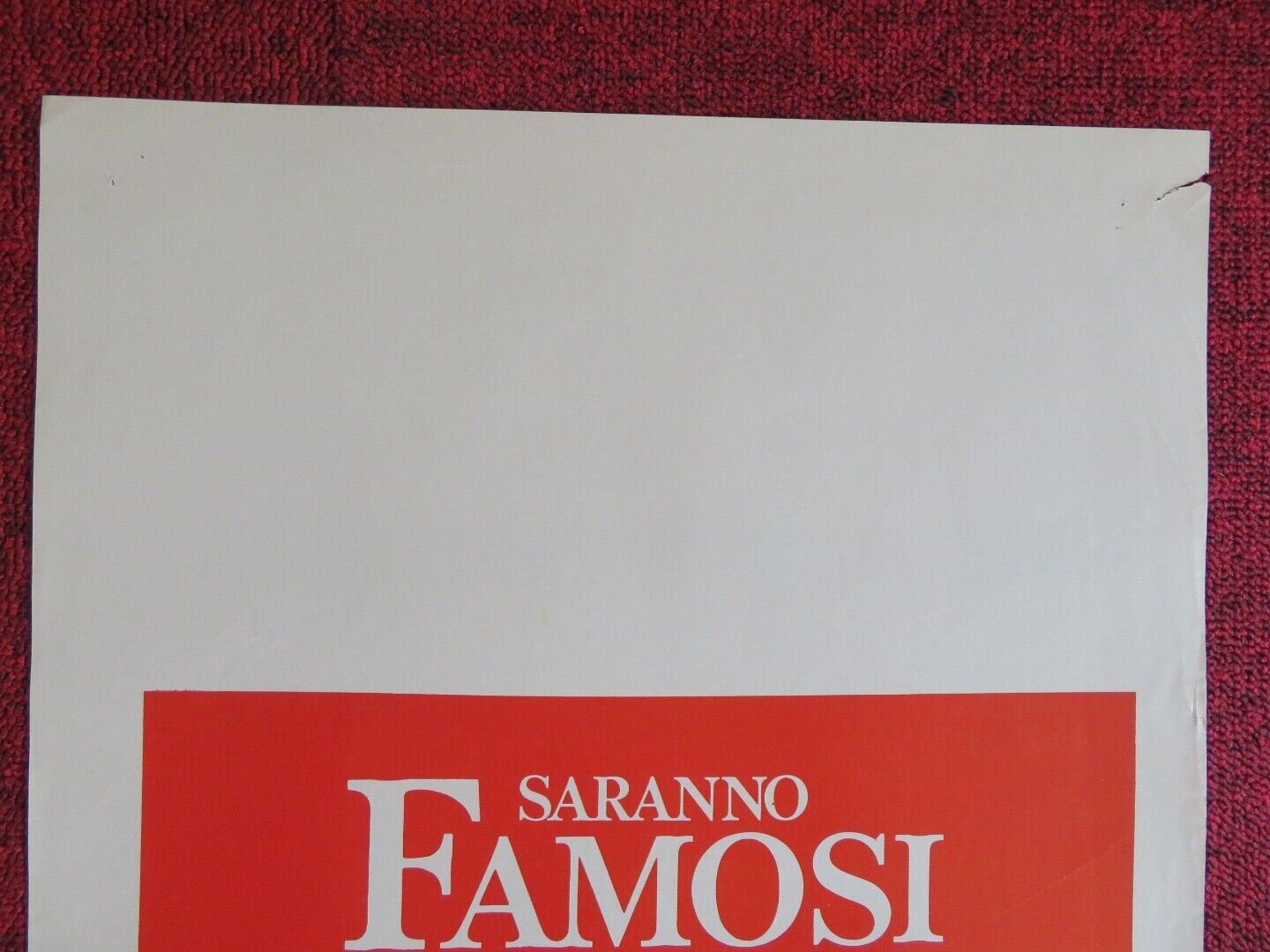 SARANNO FAMOSI / Fame ITALIAN LOCANDINA (27.5"x13.5") POSTER ALAN PARKER 1980 - Rendezvous Cinema