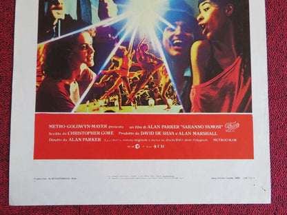 SARANNO FAMOSI / Fame ITALIAN LOCANDINA (27.5"x13.5") POSTER ALAN PARKER 1980 - Rendezvous Cinema
