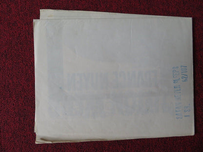 SATAN NEVER SLEEPS FOLDED US ONE SHEET POSTER WILLIAM HOLDEN CLIFTON WEBB 1962 Movie posters