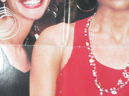 SATISFACTION FOLDED US ONE SHEET POSTER JUSTINE BATEMAN LIAM NEESON 1988 Rendezvous Cinema Movie posters