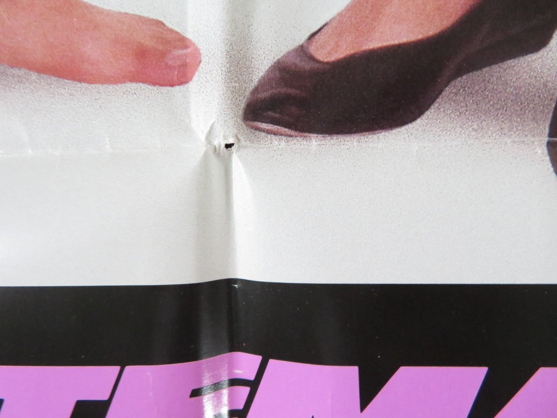 SATISFACTION FOLDED US ONE SHEET POSTER JUSTINE BATEMAN LIAM NEESON 1988 Rendezvous Cinema Movie posters