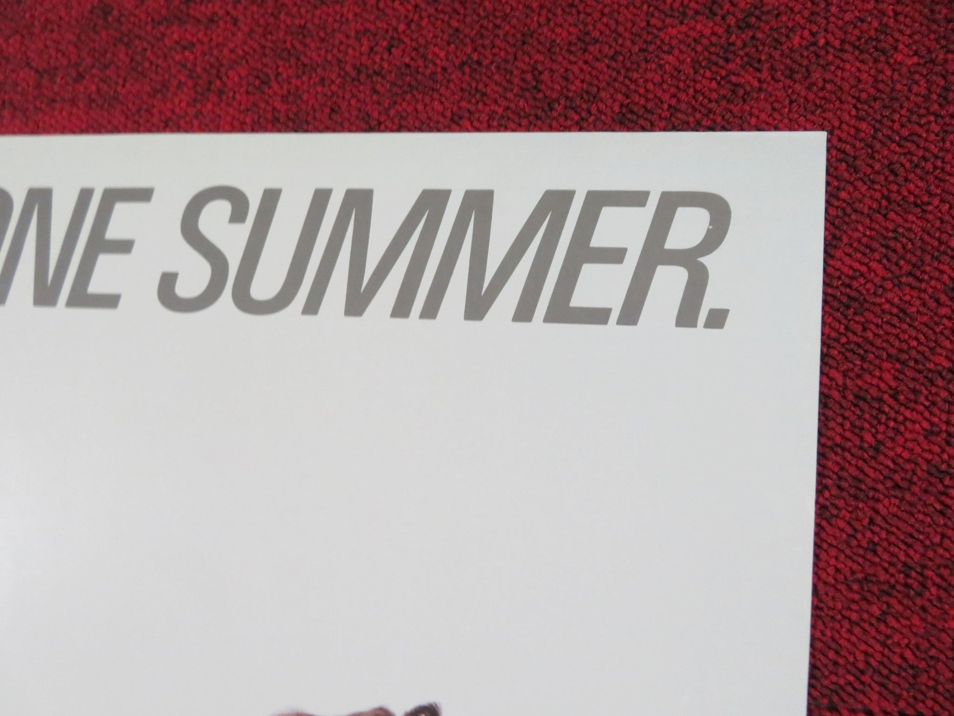 SATISFACTION FOLDED US ONE SHEET POSTER JUSTINE BATEMAN LIAM NEESON 1988 Rendezvous Cinema Movie posters