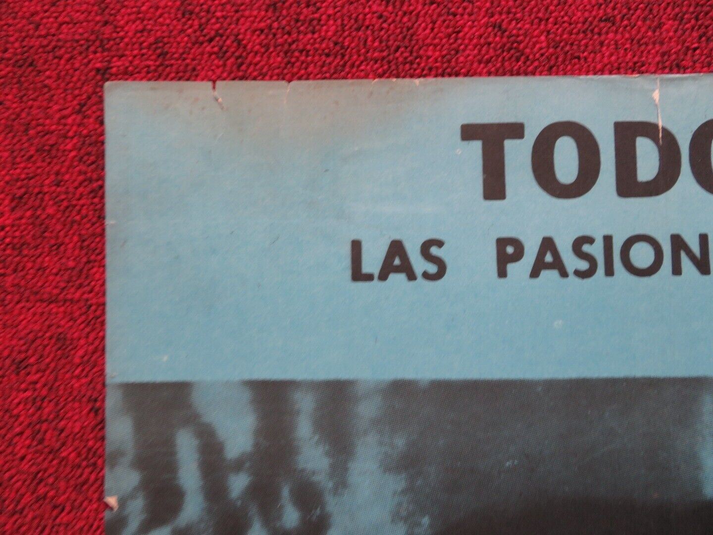 SATURDAY NIGHT FOLDED ARGENTINA POSTER RUTH RADOVAN ZORAN STOL 1957 - Rendezvous Cinema