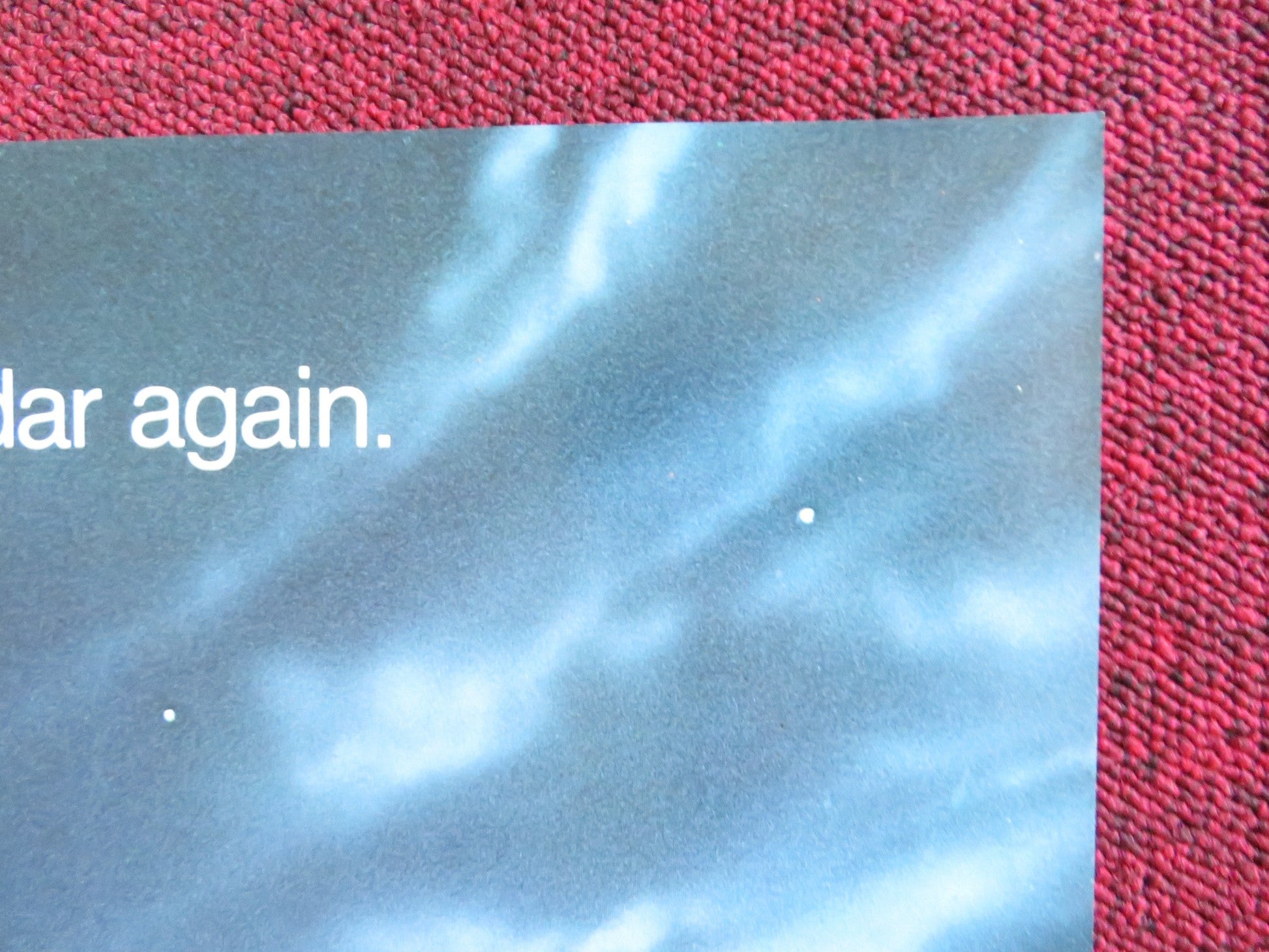 SATURDAY THE 14TH FOLDED US ONE SHEET POSTER RICHARD BENJAMIN P. PRENTISS 1981 Rendezvous Cinema Movie posters