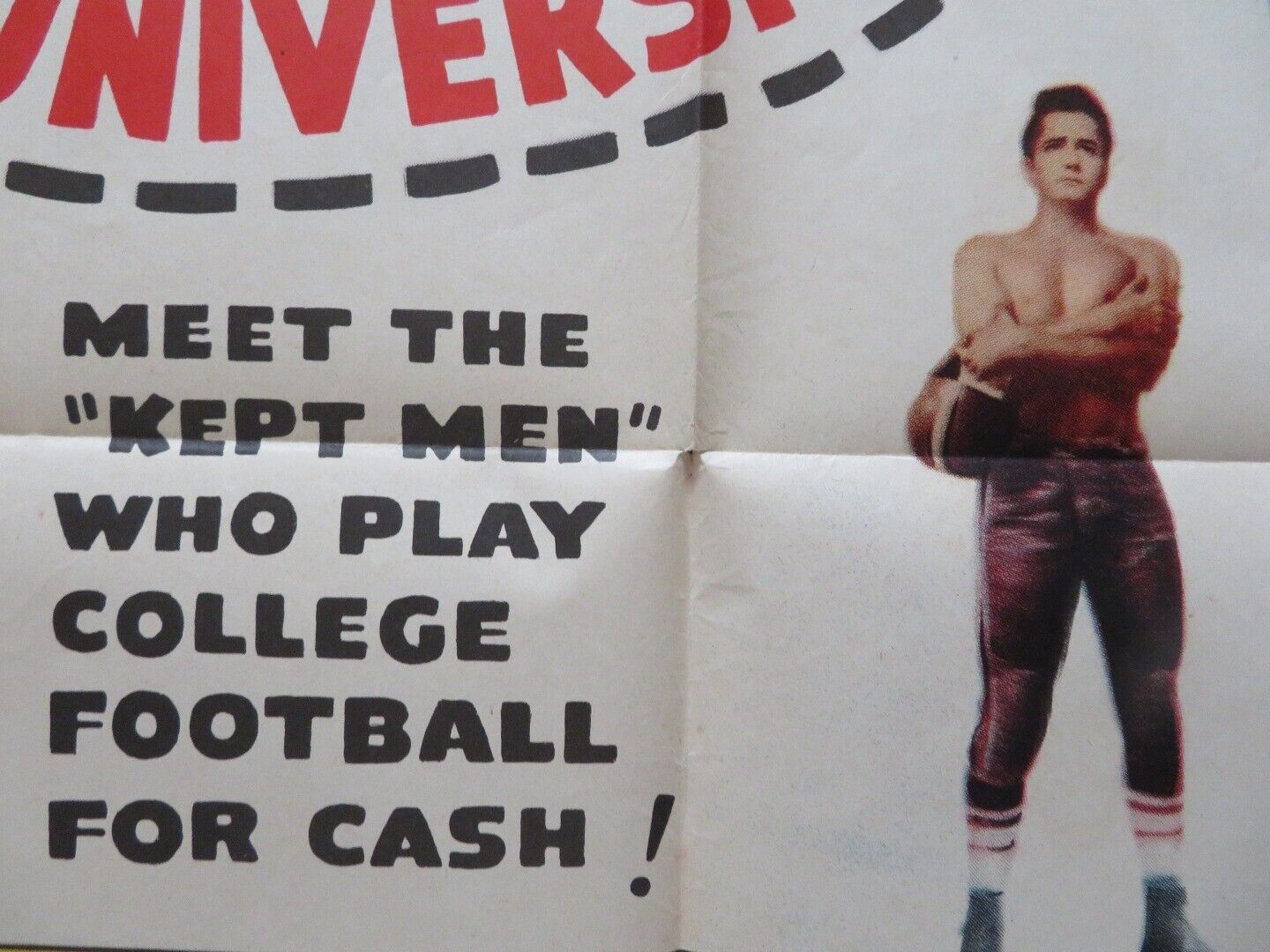 SATURDAY'S HERO FOLDED US ONE SHEET POSTER JOHN DEREK DONNA REED 1951 Movie posters