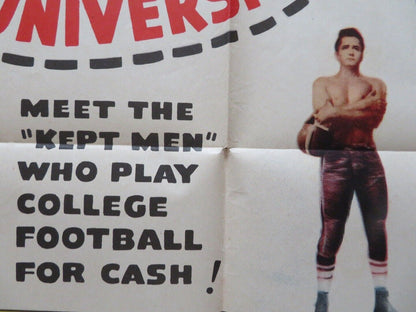 SATURDAY'S HERO FOLDED US ONE SHEET POSTER JOHN DEREK DONNA REED 1951 Movie posters