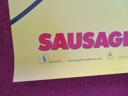 SAUSAGE PARTY US ONE SHEET ROLLED POSTER ALISTAIR ABELL IRIS APATOW 2016 Movie posters