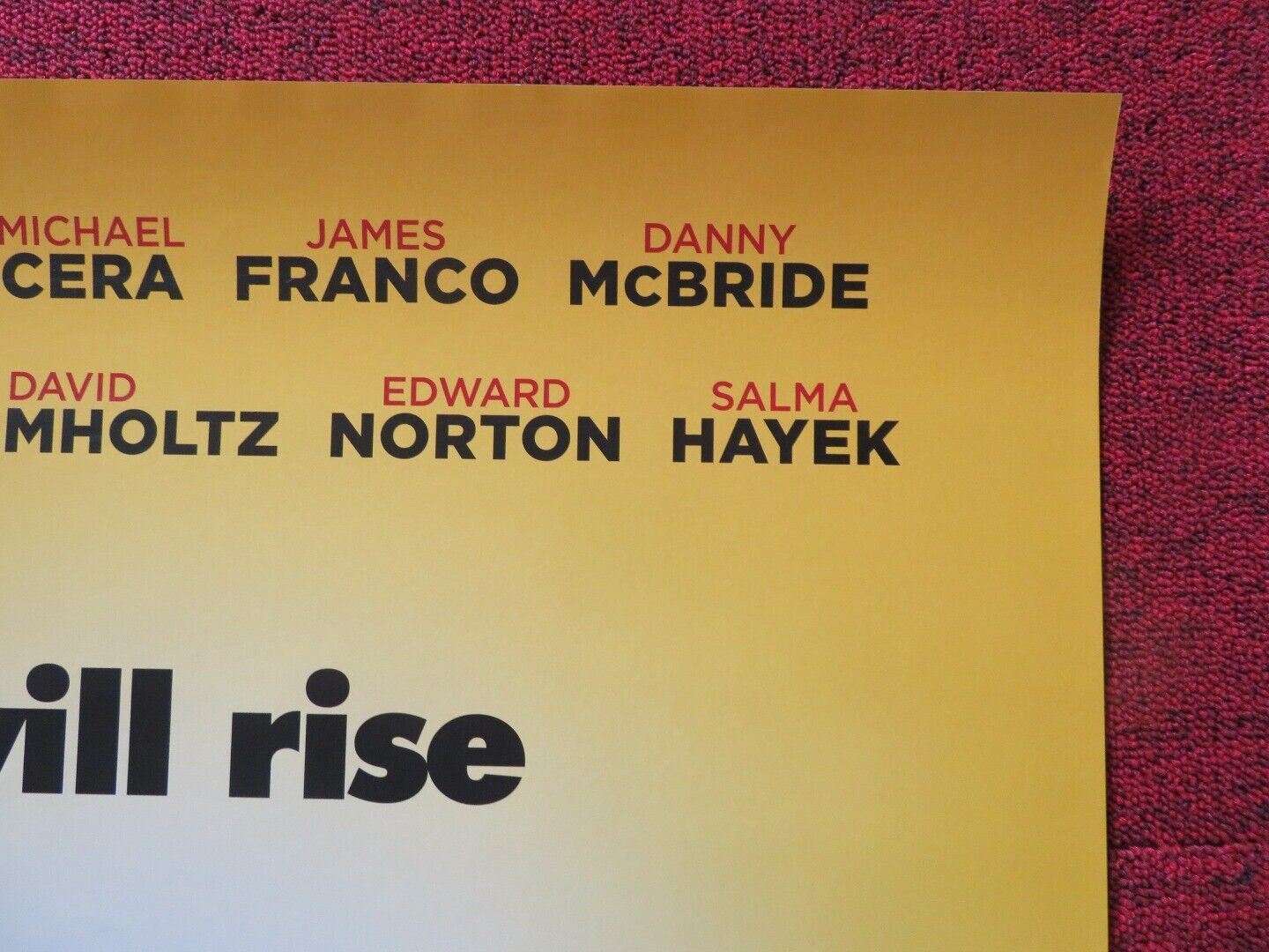 SAUSAGE PARTY US ONE SHEET ROLLED POSTER ALISTAIR ABELL IRIS APATOW 2016 Movie posters