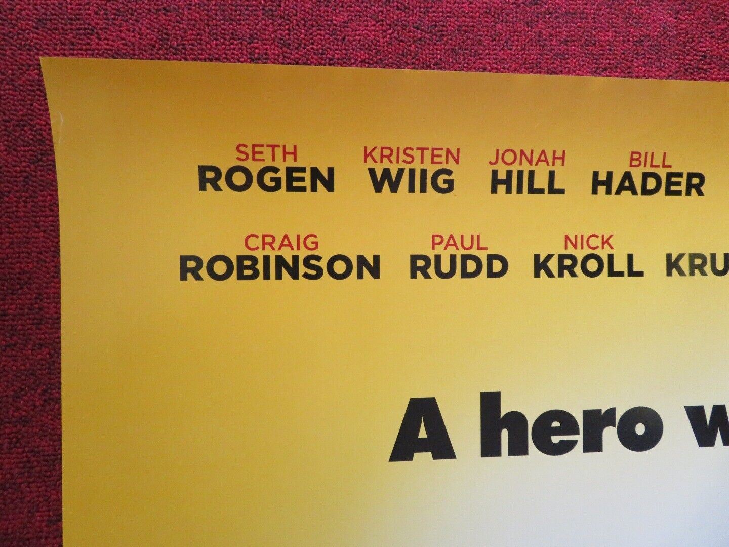 SAUSAGE PARTY US ONE SHEET ROLLED POSTER ALISTAIR ABELL IRIS APATOW 2016 Movie posters