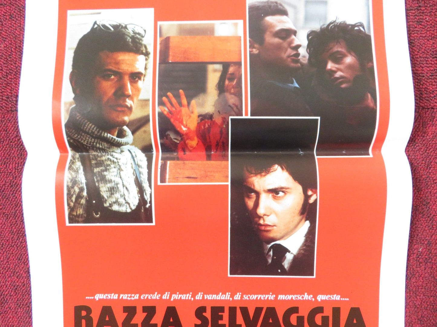 SAVAGE BREED ITALIAN LOCANDINA POSTER SAVERIO MARCONI STEFANO MADIA 1980 Rendezvous Cinema Movie posters
