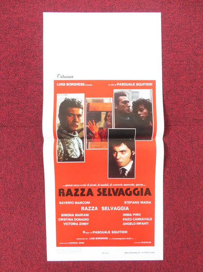 SAVAGE BREED ITALIAN LOCANDINA POSTER SAVERIO MARCONI STEFANO MADIA 1980 Rendezvous Cinema Movie posters