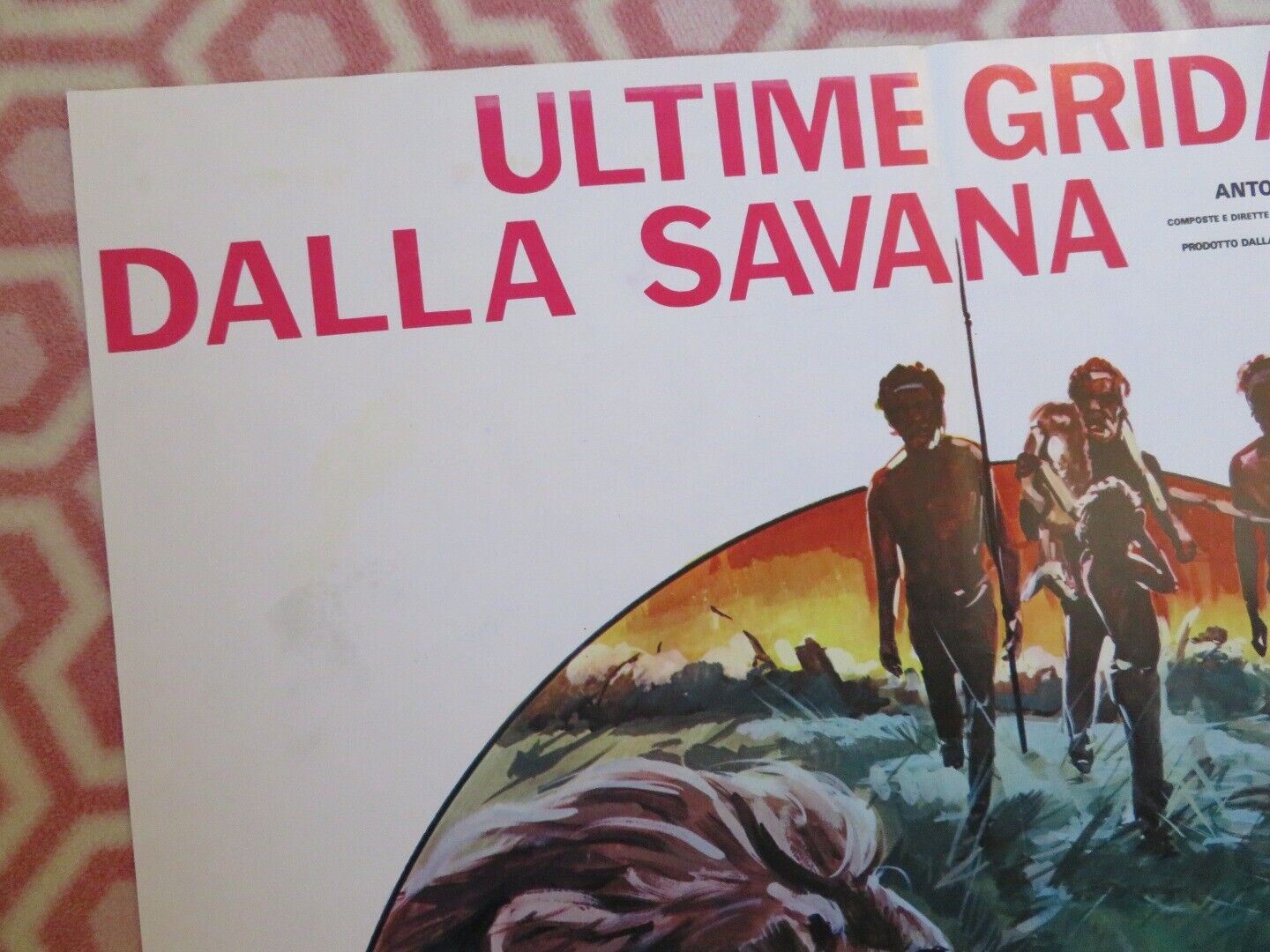 Savage Man Savage Beast (27"X 39") ITALIAN ROLLED POSTER 1975 ANTONIO CLIMATI - Rendezvous Cinema