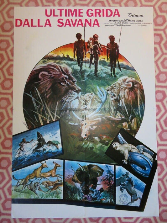 Savage Man Savage Beast (27"X 39") ITALIAN ROLLED POSTER 1975 ANTONIO CLIMATI - Rendezvous Cinema