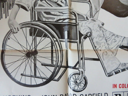 SAVAGE MIRROR /Hollywood Horror House FOLDED US ONE SHEET POSTER M HOPKINS 1970 Movie posters