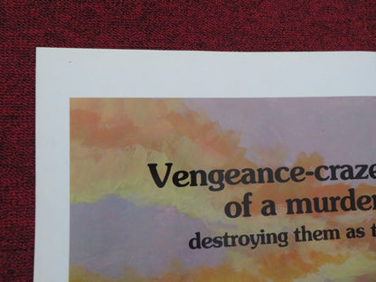 SAVAGE RED, OUTLAW WHITE FOLDED US ONE SHEET POSTER ROBERT PADILLA 1975 Rendezvous Cinema Movie posters