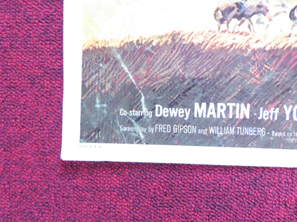 SAVAGE SAM US HALF SHEET (22"x 28") POSTER DISNEY BRIAN KEITH TOMMY KIRK 1963 Rendezvous Cinema Movie posters