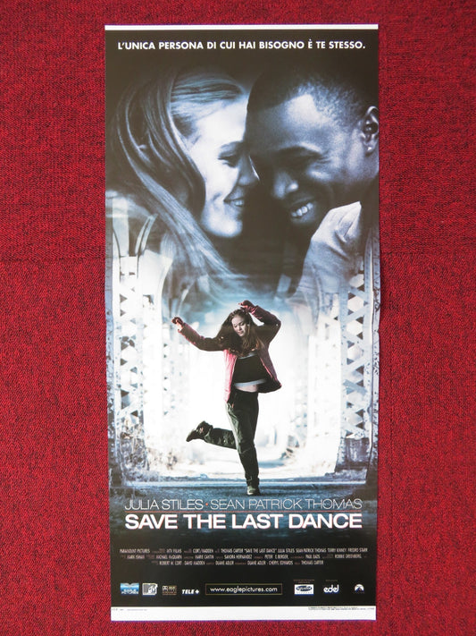 SAVE THE LAST DANCE ITALIAN LOCANDINA POSTER JULIA STILES SEAN P. THOMAS 2001 Rendezvous Cinema Movie posters