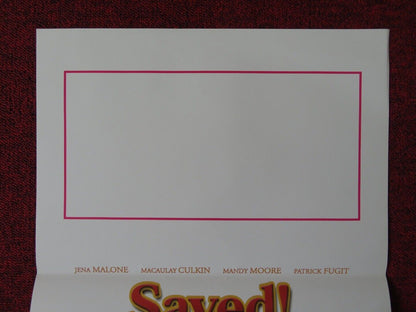 SAVED ITALIAN LOCANDINA (27.5"x13") POSTER MACAULAY CULKIN MANDY MOORE 2004 Movie posters