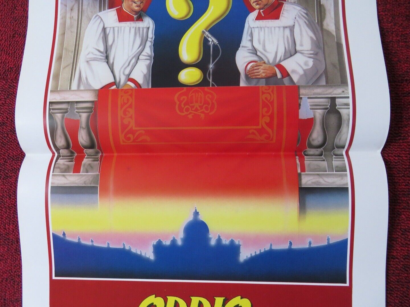 SAVING GRACE ITALIAN LOCANDINA (27.5"x13") POSTER TOM CONTI 1987 Movie posters