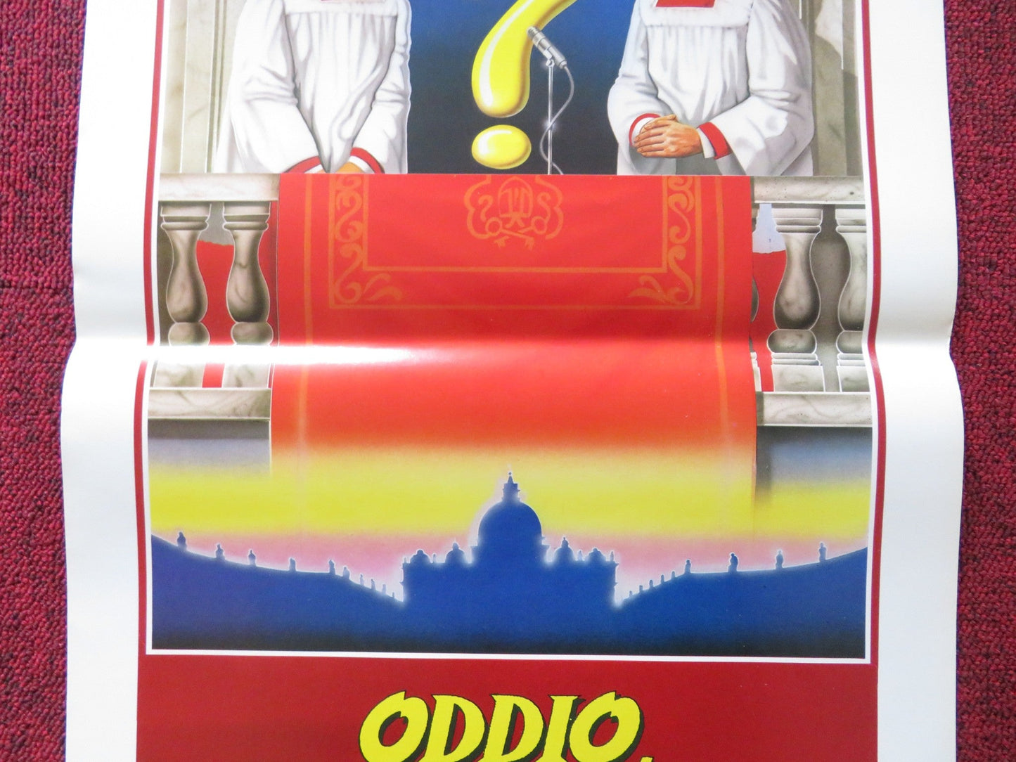 SAVING GRACE ITALIAN LOCANDINA POSTER TOM CONTI GIANCARLO GIANNINI 1986 Rendezvous Cinema Movie posters