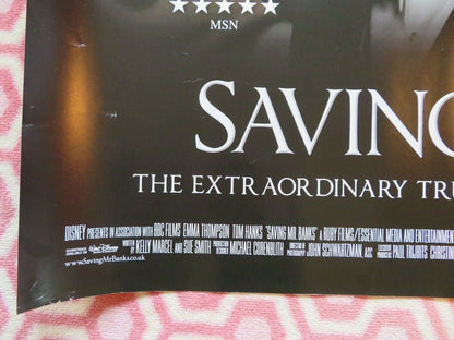 SAVING MR. BANKS QUAD (30"x 40") ROLLED POSTER TOM HANKS EMMA THOMPSON DISNEY Movie posters