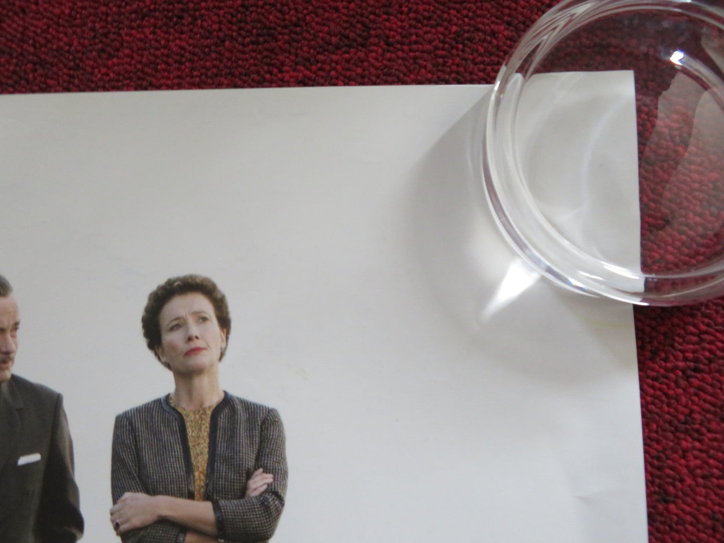 SAVING MR. BANKS UK QUAD ROLLED POSTER EMMA THOMPSON TOM HANKS 2013 Rendezvous Cinema Movie posters