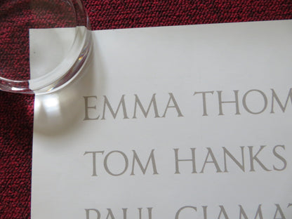 SAVING MR. BANKS UK QUAD ROLLED POSTER EMMA THOMPSON TOM HANKS 2013 Rendezvous Cinema Movie posters