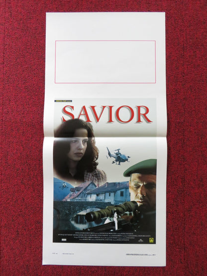 SAVIOR ITALIAN LOCANDINA POSTER DENNIS QUAID NASTASSJA KINSKI 1998 Rendezvous Cinema Movie posters