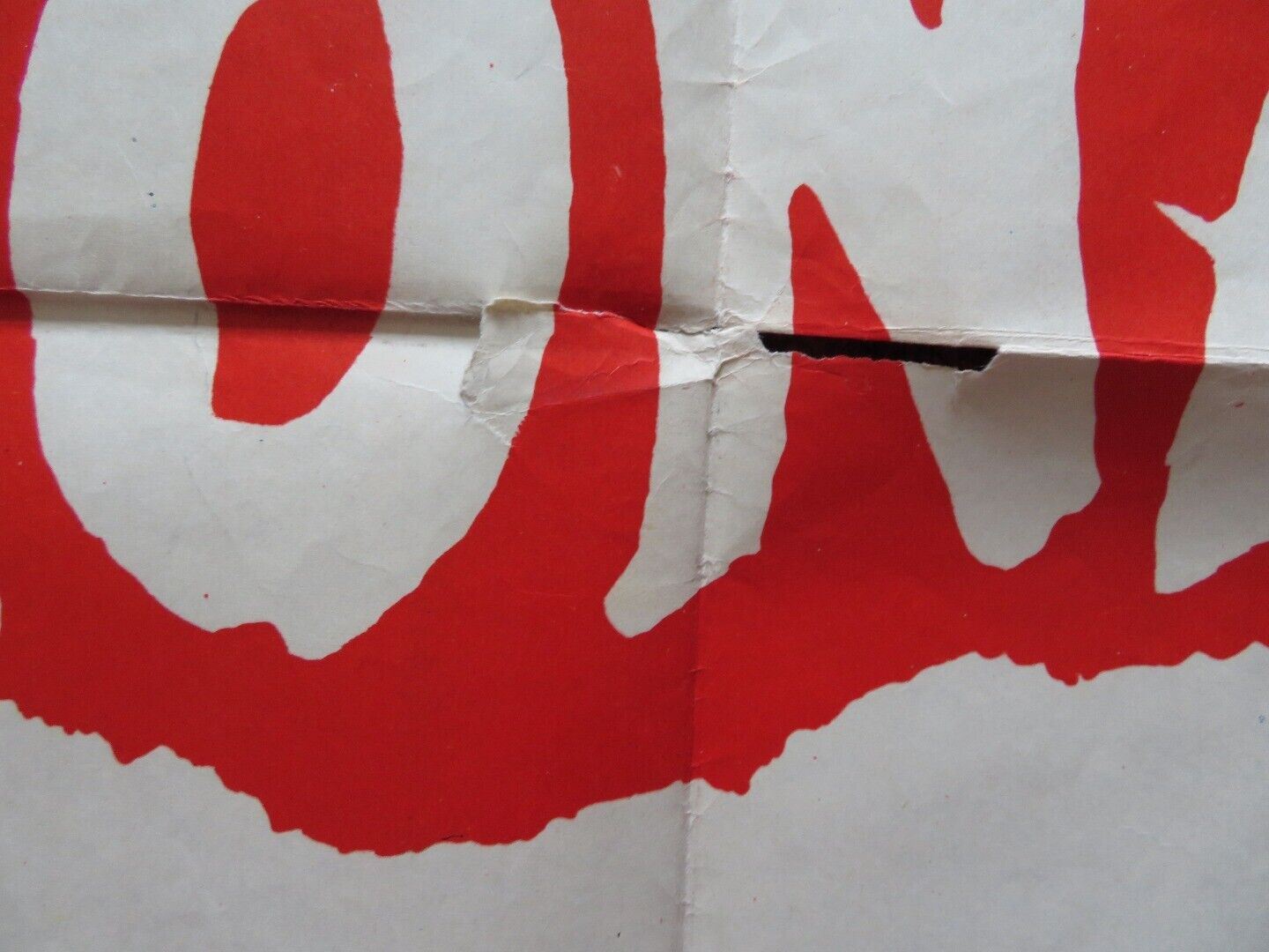 SAYONARA FOLDED ARGENTINA ONE SHEET POSTER MARLON BRANDO JAMES GARNER Movie posters