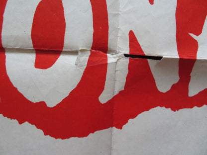 SAYONARA FOLDED ARGENTINA ONE SHEET POSTER MARLON BRANDO JAMES GARNER Movie posters