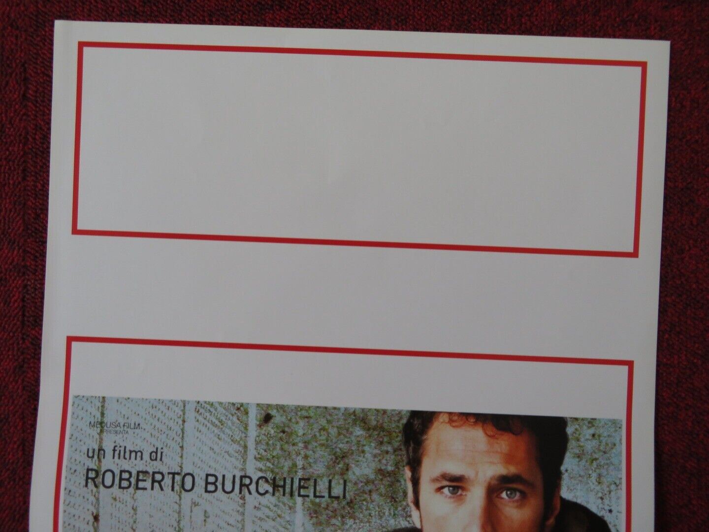 SBIRRI ITALIAN LOCANDINA (27.5"x13") POSTER SIMONETTA SOLDER 2009 Movie posters