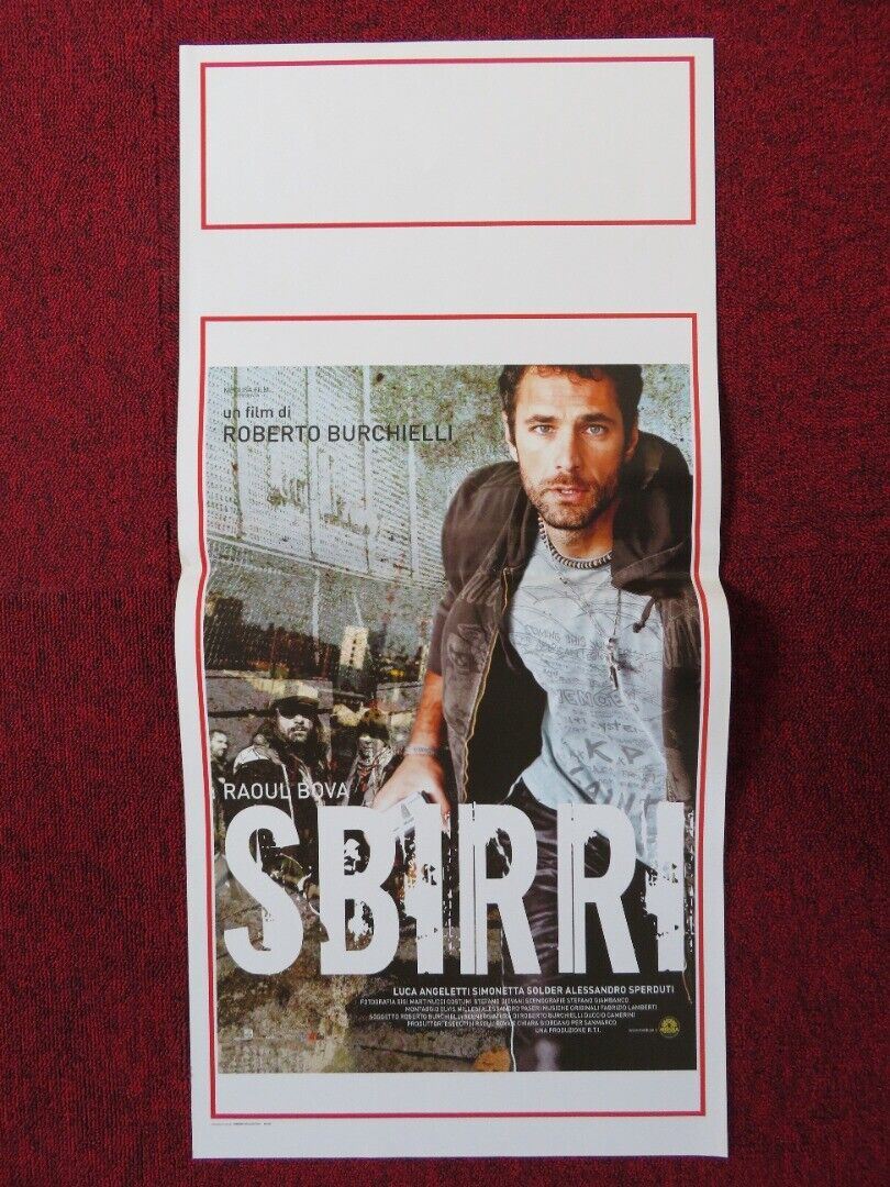 SBIRRI ITALIAN LOCANDINA (27.5"x13") POSTER SIMONETTA SOLDER 2009 Movie posters