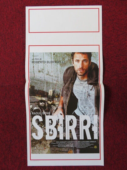 SBIRRI ITALIAN LOCANDINA (27.5"x13") POSTER SIMONETTA SOLDER 2009 Movie posters