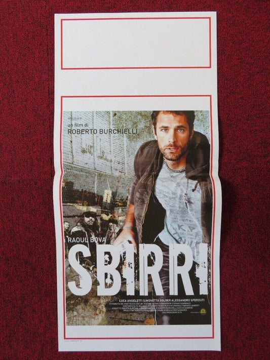 SBIRRI ITALIAN LOCANDINA (27.5"x13") POSTER SIMONETTA SOLDER 2009 Movie posters