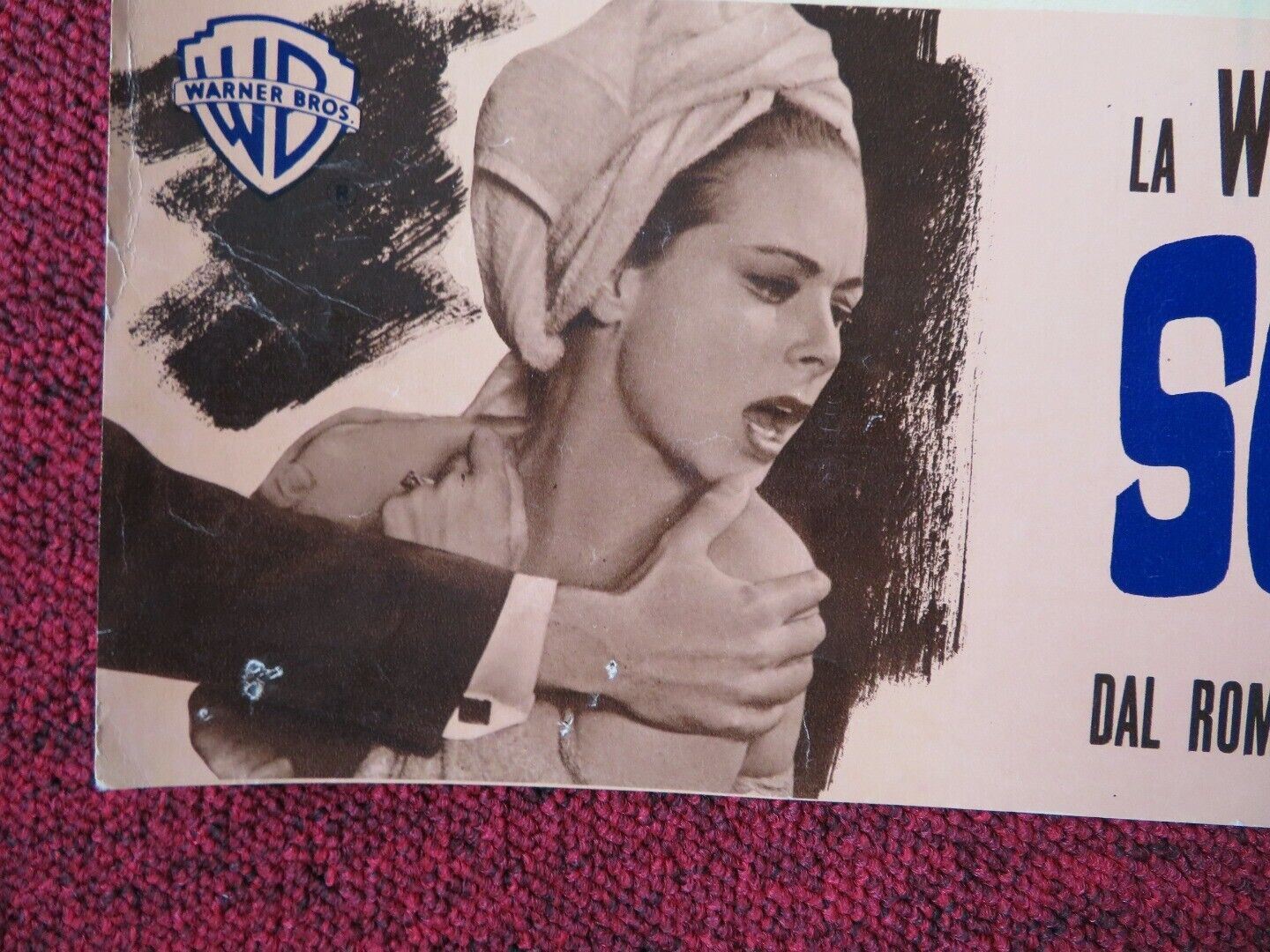 SCANDALE IN SOCIETA/ Youngblood Hawke - B ITALIAN FOTOBUSTA POSTER 1964 - Rendezvous Cinema