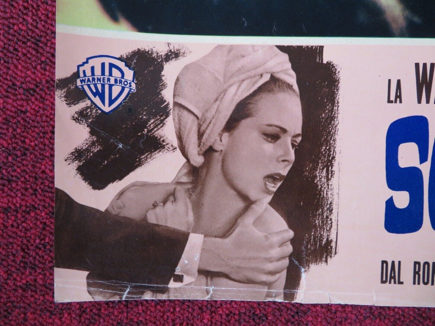 SCANDALE IN SOCIETA/ Youngblood Hawke - C ITALIAN FOTOBUSTA POSTER 1964 - Rendezvous Cinema