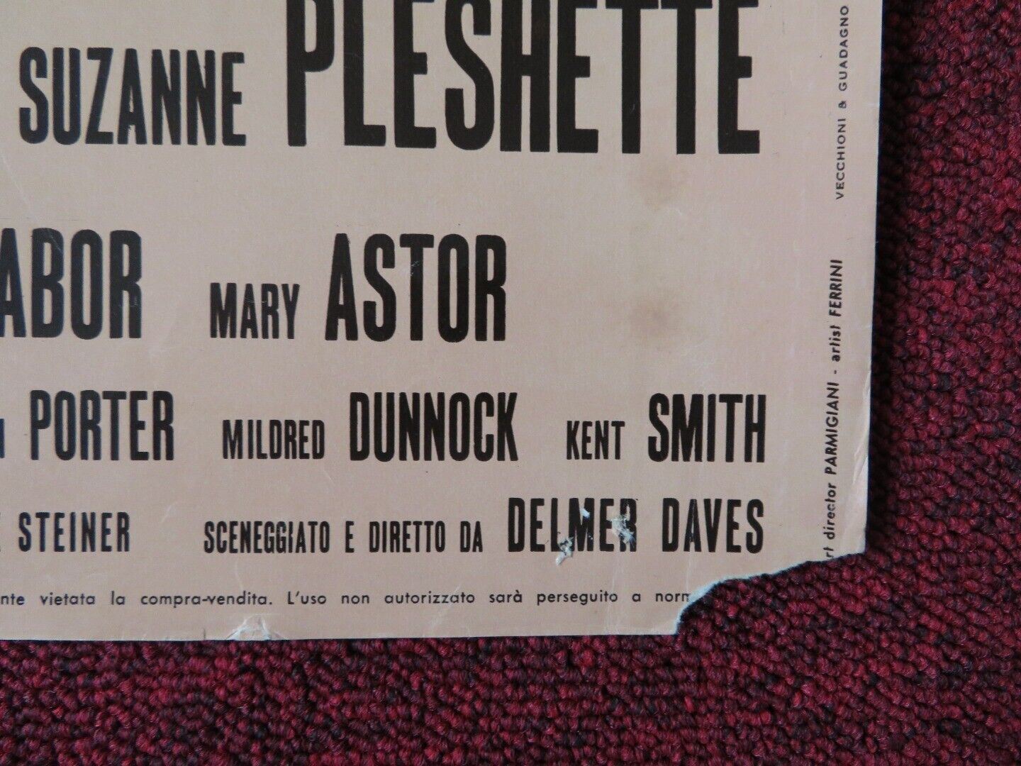 SCANDALE IN SOCIETA/ Youngblood Hawke - C ITALIAN FOTOBUSTA POSTER 1964 - Rendezvous Cinema