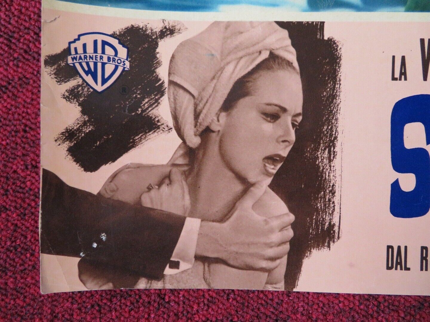 SCANDALE IN SOCIETA/ Youngblood Hawke - D ITALIAN FOTOBUSTA POSTER 1964 - Rendezvous Cinema