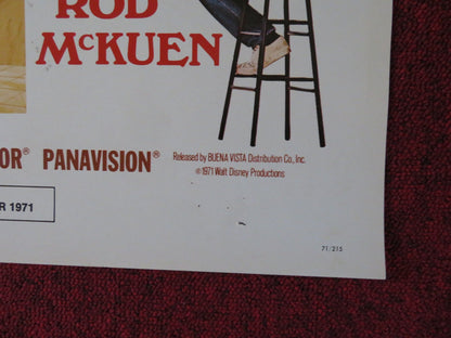 SCANDALOUS JOHN FOLDED US ONE SHEET POSTER BRIAN KEITH ALFONSO ARAU 1971 Rendezvous Cinema Movie posters