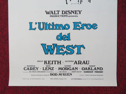 SCANDALOUS JOHN ITALIAN LOCANDINA POSTER DISNEY BRIAN KEITH ALFONSO ARAU 1972 Rendezvous Cinema Movie posters