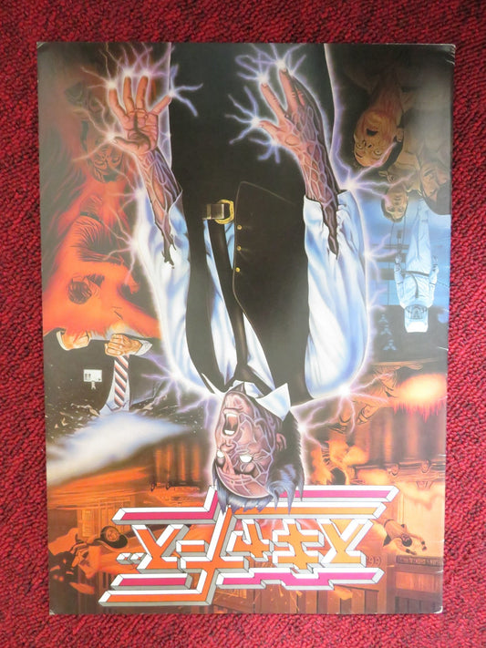 SCANNERS JAPANESE BROCHURE / PRESS BOOK MICHAEL IRONSIDE JENNIFER O'NEILL 1981 Rendezvous Cinema Movie posters