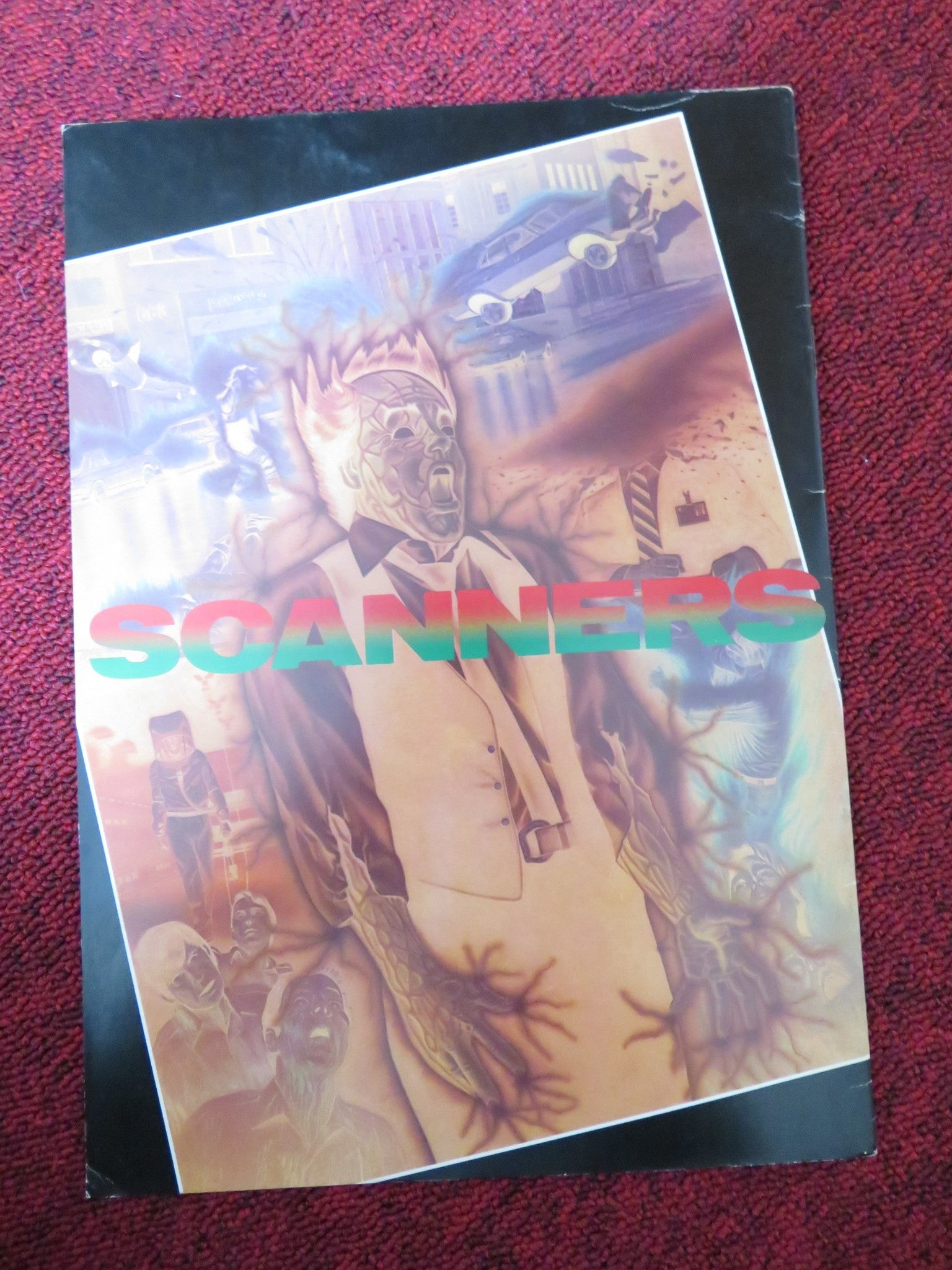 SCANNERS JAPANESE BROCHURE / PRESS BOOK MICHAEL IRONSIDE JENNIFER O'NEILL 1981 Rendezvous Cinema Movie posters
