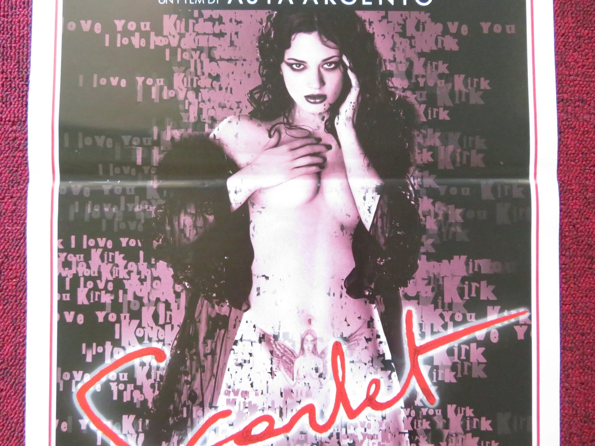 SCARLET DIVA ITALIAN LOCANDINA POSTER ASIA ARGENTO JEAN SHEPARD 2000 Rendezvous Cinema Movie posters