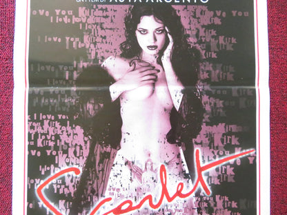 SCARLET DIVA ITALIAN LOCANDINA POSTER ASIA ARGENTO JEAN SHEPARD 2000 Rendezvous Cinema Movie posters