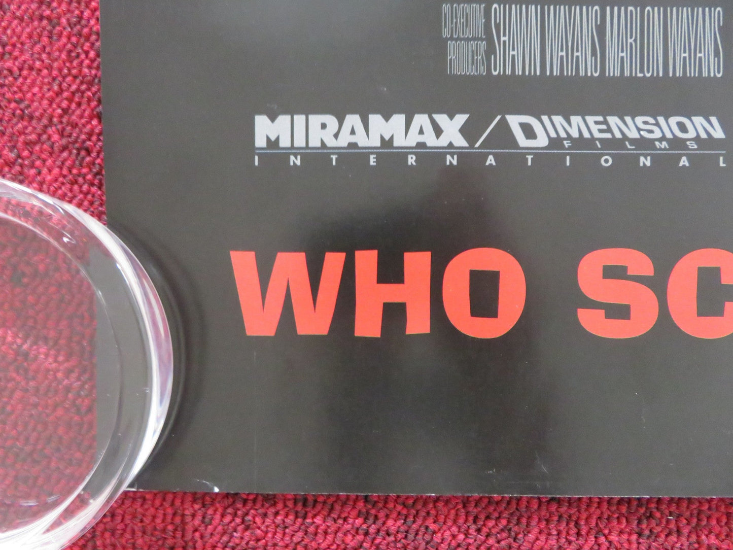 SCARY MOVIE 2 UK QUAD (30"x 40") ROLLED POSTER SHAWN WAYANS TIM CURRY 2001 Rendezvous Cinema Movie posters