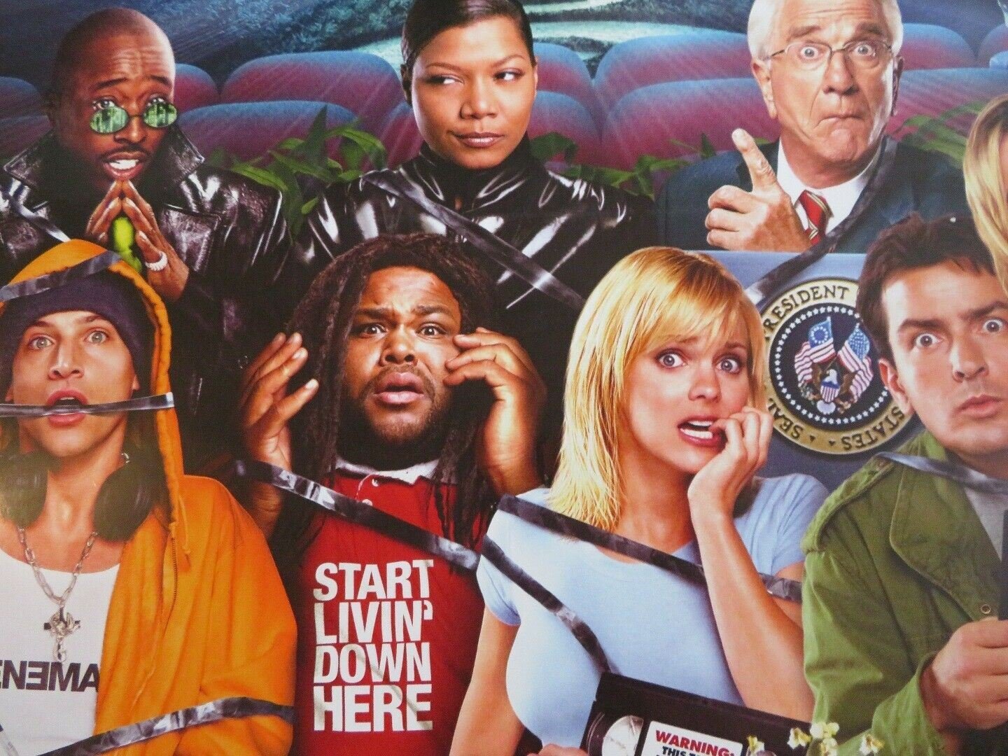 SCARY MOVIE 3 US ROLLED POSTER ANNA FARIS ANTHONY ANDERSON LESLIE NEILSEN 2003 Movie posters