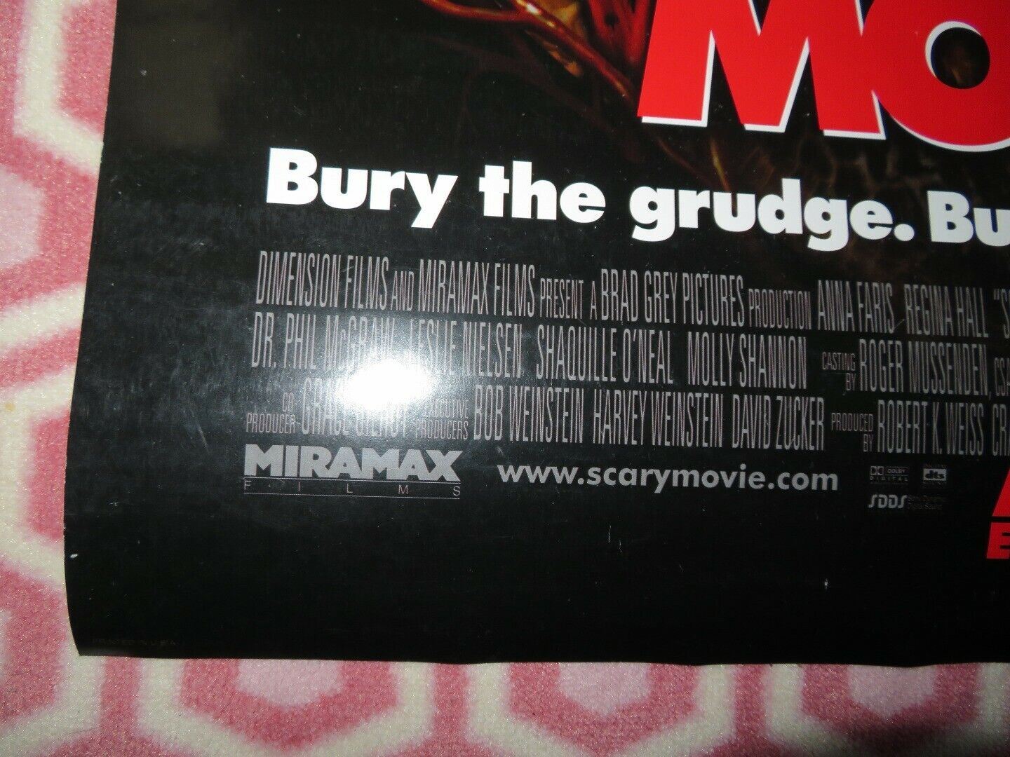 SCARY MOVIE 4 ONE SHEET ROLLED POSTER DAVID ZUCKER ANNA FARIS 2006 Rendezvous Cinema Movie posters